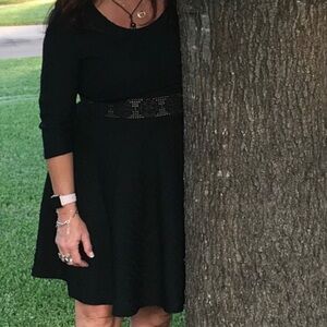 Gorgeous black dress! Worn once